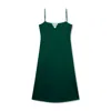Marianne By Marie Jordane Women's Karma Open-back Midi Dress Green In Green
