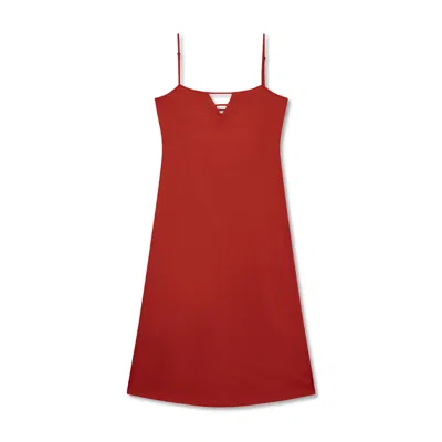 Marianne By Marie Jordane Women's Karma Open-back Midi Dress Red