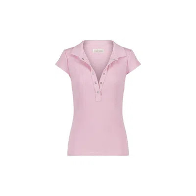 Marianne By Marie Jordane Women's Pink / Purple Lena Pink Polo Shirt In Pink/purple