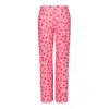 Marianne By Marie Jordane Women's Pink / Purple Reese Print Fluid Pants In Pink/purple
