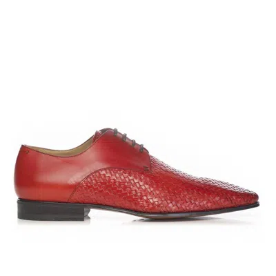 Mariano Shoes Men's Aveiro Oxford Red