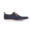 Mariano Shoes Men's Blue Granja Oxford Navy In Blue