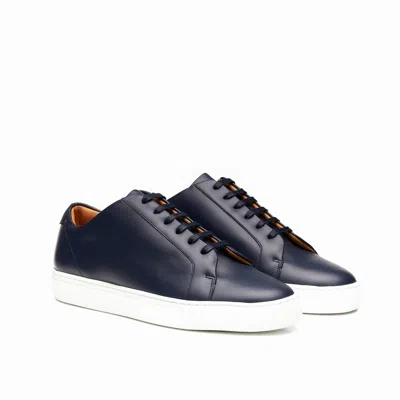Mariano Shoes Men's Blue Santana Trainers Navy