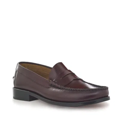 Mariano Shoes Men's Brown Almancil Loafers Bordeaux