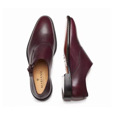 Mariano Shoes Men's Brown Beja Monk Aubergine