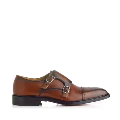 Mariano Shoes Men's Brown Évora Oxford Dark Cognac