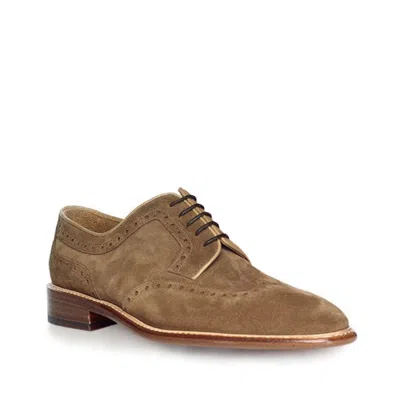 Mariano Shoes Men's Brown Gandra Oxford Camel