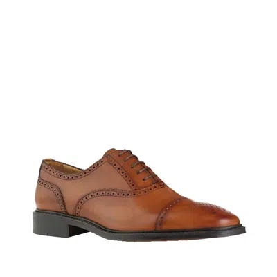 Mariano Shoes Men's Brown Lisboa Oxford Cognac