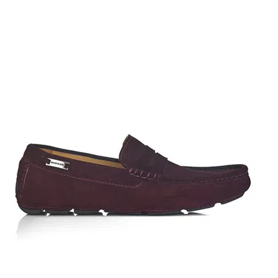 Mariano Shoes Men's Brown Vagos Loafers Bordeaux