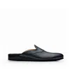 Mariano Shoes Men's Calf Slipper Black In Black
