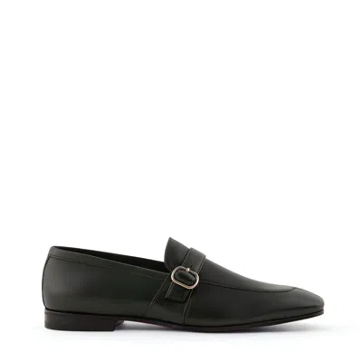 Mariano Shoes Men's Lugo Loafer Dark Green
