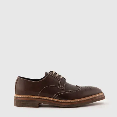 Mariano Shoes Men's Montalegre Derby Dark Brown