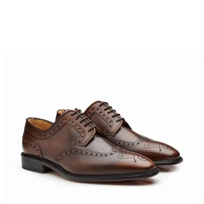 Mariano Shoes Men's Paredes Oxford Dark Brown