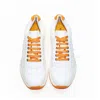 Mariano Shoes Men's White / Yellow / Orange Cedros Trainers Orange In White/yellow/orange