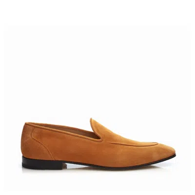 Mariano Shoes Men's Yellow / Orange Ramos  Loafers Orange In Yellow/orange