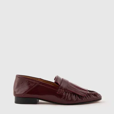 Mariano Shoes Women's Brown Constância Loafer Bordeaux In Burgundy