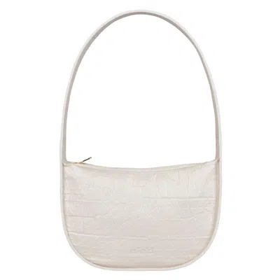 Marici Structured Shoulder Bag In White