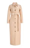 Marie Adam-leenaerdt Fitted Trench Coat In Neutral