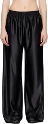Marie Adam-leenaerdt Black Chic Tracksuit Trousers In Black