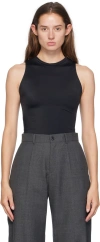 Marie Adam-leenaerdt Black 'swim' Tank Top In 9999 Black