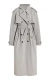 Marie Adam-leenaerdt Hoodie Tshirt Trench In Grey