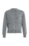 Marie Adam-leenaerdt Trompe L'oeil Wool-cotton Cardigan