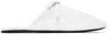 Marie Adam-leenaerdt White Bow Sippers In 1000 White