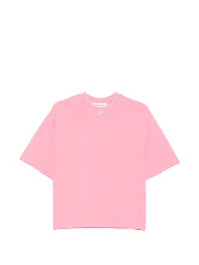Marie Adam-leenaerdt Bow-detail T-shirt In Yellow