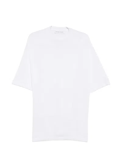 Marie Adam-leenaerdt Draped Oversized T-shirt In White