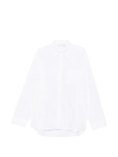 Marie Adam-leenaerdt Oversized Chest-pocket Shirt In White