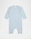 Marie Chantal Kids' Ariel Cashmere Angelwing Romper In Blue