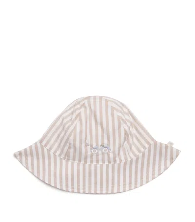 Marie-chantal Kids' Cotton Carlton Race Car Sun Hat In Multi