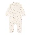Marie-chantal Cotton Charles Goose All-in-one In Neutral