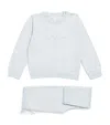 Marie-chantal Crown Sweater And Sweatpants Set In Gray