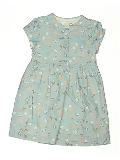 Pre-owned Marie Chantal Kids' Dress In Teal