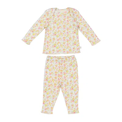 Marie Chantal Babies'  Infant Aluna Olympia Two-piece Set In Multi