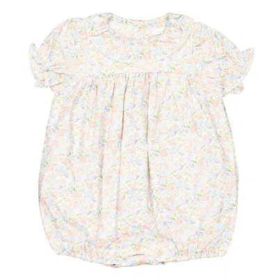 Marie Chantal Infant Olympia Floral Romper In White