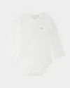 Marie Chantal Kid's Pointelle Angel Wings Bodysuit In White