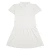 Marie Chantal Kids Angel Wing Printed Polo Dress In White