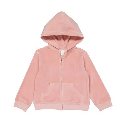 Marie Chantal Kids Angel Wing Velour Hoodie In Multi