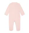 Marie-chantal Velour Angel Wing All-in-one In Pink