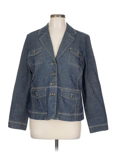 Pre-owned Marie Claire Denim Jacket In Blue