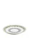 Marie Daage Allée De Cyprès Salad Plate (21cm) In Green