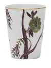 Marie Daage Bouquet De Vie Floral-print Drinking Glass (200ml) In White