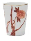 Marie Daage Bouquet De Vie Floral-print Drinking Glass (200ml) In White