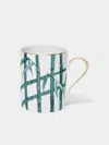 Marie Daage Jardin D'arashiyama Hand-painted Porcelain Mug