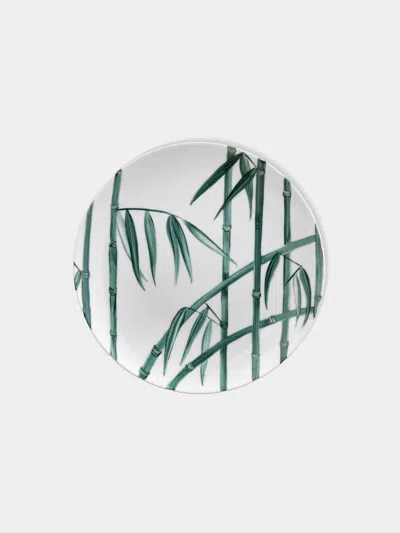 Marie Daage Jardin D'arashiyama Hand-painted Porcelain Salad / Dessert Plate (8in/21cm)
