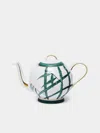 Marie Daage Jardin D'arashiyama Hand-painted Porcelain Teapot