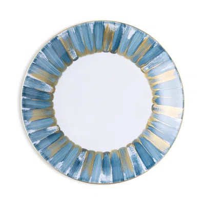 Marie Daage Panache Dinner Plate In Blue