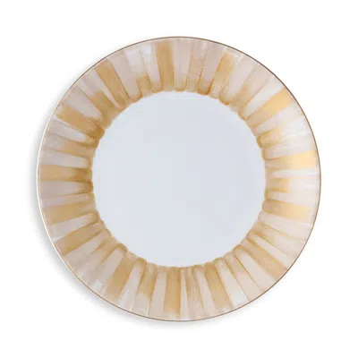 Marie Daage Panache Dinner Plate In Gold